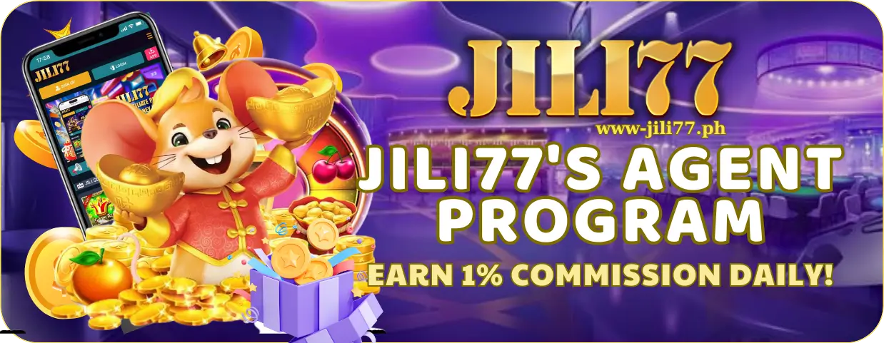 Discover JILI77's Agent Program – Earn Daily Commissions Effortlessly! 1 JILI77 Affiliate Program: Passive Income and Exciting Bonuses!