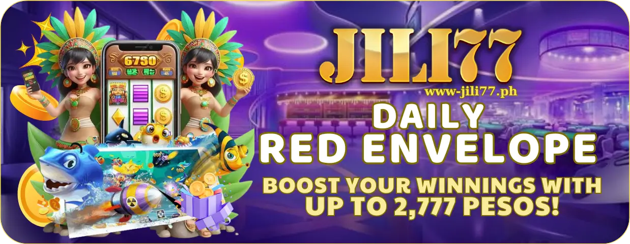 JILI77’s Exciting Daily Red Envelope Rewards – Win Big Every Day! 1 Play Slot and Fishing at JILI77 – Get Daily Red Envelope Bonuses!